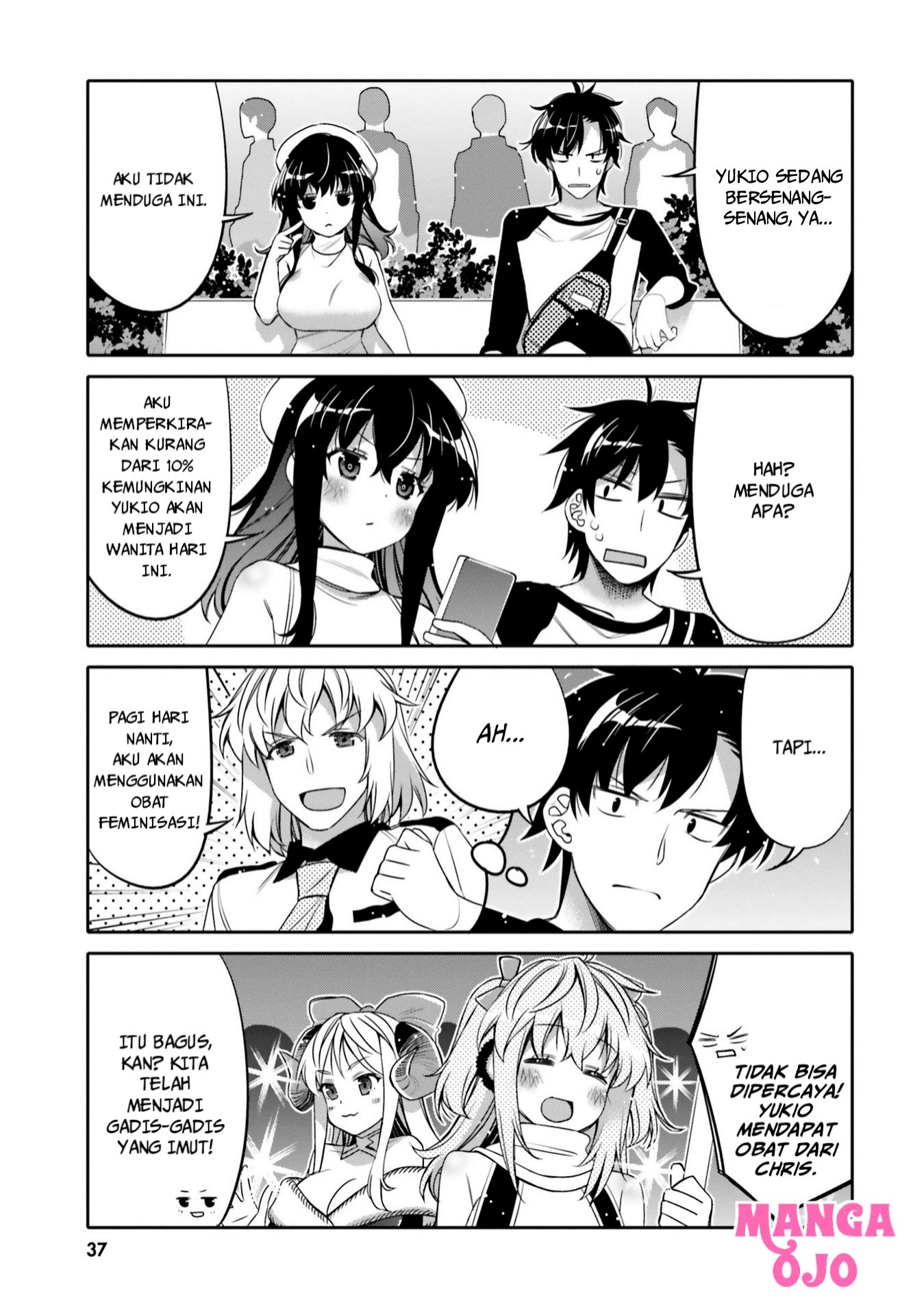 I am Worried that my Childhood Friend is too Cute! Chapter 08 Bahasa Indonesia